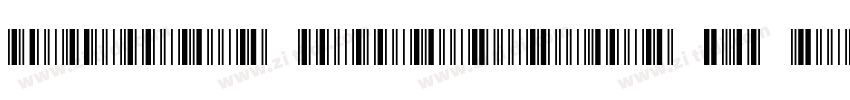 Libre Barcode 39 Tex字体转换